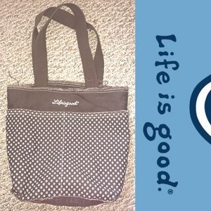 Life is Good tote bag